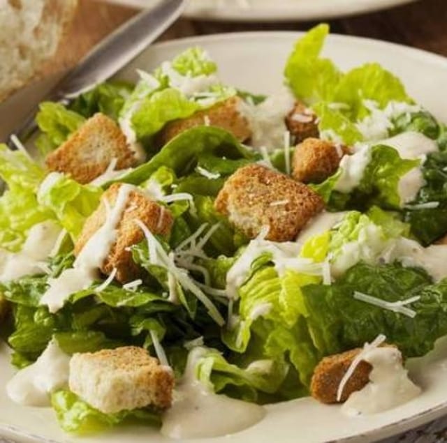 Small Caesar Salad.