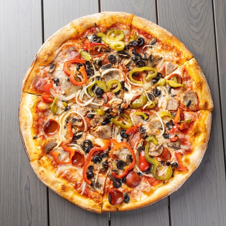 Delicious Supreme Pizza Awaits