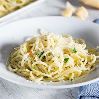 Pasta with Garlic & Oil