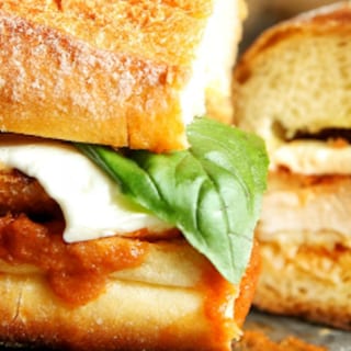 Veal Parmigiana Hot Sandwich
