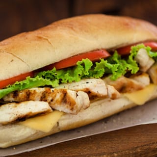 Grilled Chicken Hot Sandwich