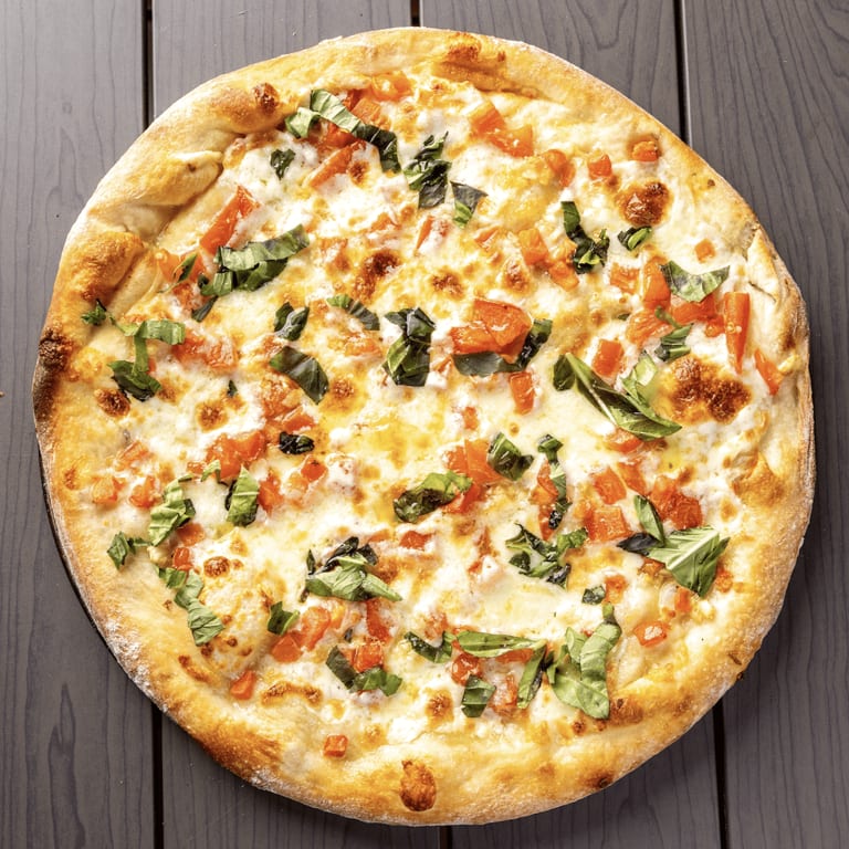 Savor Our Caprese Pizza
